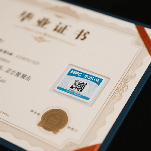NFC防伪标签在证书证件上有什么应用价值？ 