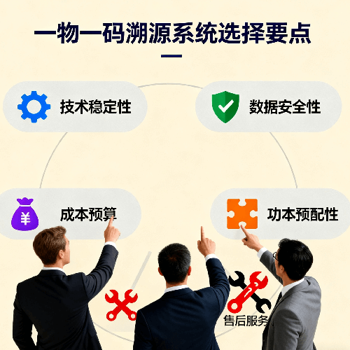 一物一码溯源系统怎么选？3 个关键指标避坑