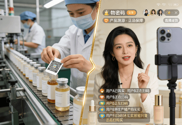 当直播带货遇上一物一码，品牌终于告别 “流量焦虑”
